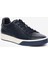 Erkek Lacivert Hakiki Deri Sneaker Ayakkabı 5K1SA13293 2