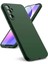Samsung Galaxy A24 4g Kılıf First Silikon - Koyu Yeşil 1