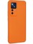 Xiaomi Mi 12T Pro Kılıf Nano Içi Kadife Silikon - Turuncu 2
