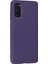 Samsung Galaxy S20 Kılıf Nano Içi Kadife Silikon - Mor 3