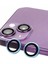 Iphone 14 Plus Raze Metal Kamera Lens - Mavi 1