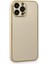 Iphone 13 Pro Kılıf Coco Deri Silikon Kapak - Gold 2
