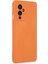 One Plus 9 Kılıf Nano Içi Kadife Silikon - Turuncu 2