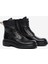 Erkek Siyah Hakiki Deri Military Bot 5K1YB18750 3