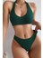 Kadın Yeşil Seamless Tanga Sütyen Takım 1