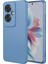 Newface Oppo Reno 11F Kılıf First Silikon - Mavi 1