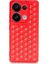 Newface Xiaomi Redmi Note 13 Pro 4g Kılıf Petek Silikon Kapak - Kırmızı 1