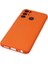 Tecno Pova Neo Kılıf Nano Içi Kadife Silikon - Turuncu 4