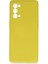 Oppo Reno 5 Kılıf Nano Içi Kadife Silikon - Sarı 1