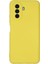 Huawei Nova Y70 Kılıf Nano Içi Kadife Silikon - Sarı 1
