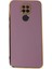 Xiaomi Redmi Note 9 Kılıf Volet Silikon - Mor 1