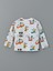 Yeni Sezon Mickey Mouse Baskılı Erkek Bebek Pijama Takımı 3