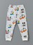 Yeni Sezon Mickey Mouse Baskılı Erkek Bebek Pijama Takımı 4