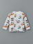 Yeni Sezon Mickey Mouse Baskılı Erkek Bebek Pijama Takımı 2