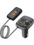 Araç Müzik Çalar Fm Transmitter Modulator Oto Araba Çakmaklık Bluetooth USB Mdl-17 1