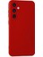 Samsung Galaxy S23 Fe Kılıf Nano Içi Kadife Silikon - Kırmızı 1