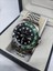 Gmt Master Model Jubile Kordon Yeşil Siyah Sprite Renk Bezel 904L Çelik, Vidalı Tepe 5 Atm Su Geçirmez Erkek Saat 3