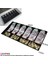 Metal Mandallı Çekmece Içi Para Düzenleyici 6 Banknot Bölmeli Para Çekmecesi Içi 49X24,5X3,5CM 2