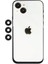 Iphone 14 Shine Kamera Lens - Siyah 1