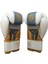 Legacy Kick Boks Eldiveni Boks Eldiveni Muay Thai Eldiveni ve Eldiven Taşıma Çantalı Beyaz Altın 3