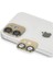 OMR02 iPhone 11 Pers Alüminyum Kamera Lens - Gold 1