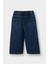 Kız Bebek Culotte Çiçek Desenli Jean Pantolon G6852A525WN 3