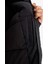 Su İtici Regular Fit Kapüşonlu Fermuarlı Rüzgar Geçirmez Parka Mont F3793AX25WN 8