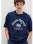 Baskılı Lacivert Tişört 0612850-89353 15