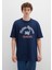 Baskılı Lacivert Tişört 0612850-89353 16