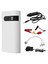 USB Araba Atlama Başlangıç Araç Pil Atlama Kutusu Güç Bankası Pil Şarj Cihazı 12V 8000MAH Acil Durum Başlangıç Cihazı-Ab Fiş (Yurt Dışından) 1