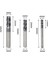 6pcs 4 6 8 mm Karbür Uç Değirmen 4 Flüt Uç Değirmen Seti Freze Kesici Alet Kiti (Yurt Dışından) 2