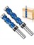 2pc Floş Trim Yönlendirici Bit Seti 1/2inch Shank Çift Yatak Spiral Kırpma Aracı Ahşap Freze Kesici Aracı Ahşap Için (Yurt Dışından) 1