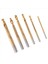 6 Paket Titanyum Kaplamalı Hss Twist Bits 3-8mm Tutuklu Yan Kesim Bitleri Plastik Metal Ahşap Delikler Için Ağaç Işleme Araçları (Yurt Dışından) 3