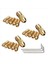 6 Set 0 5-3mm Pirinç Matkap Dremel Rotary Araçları Için Küçük Elektrikli Matkap Usları Kolet 3 Boyut -2 0mm 2 35MM 3 17MM (Yurt Dışından) 3