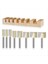 8pcs 6mm Shank Freze Kesici Ahşap Karbür Yönlendirici Bit Temizleme Alt Bit Ahşap Aracı Seti (Yurt Dışından) 5
