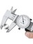 0-200MM Metrik Gösterge Ölçüm Aracı Kadran Veri Caliper Şok Geçirmez Vernier Kaliper 0 02MM (TGBK150-0-200MM) (Yurt Dışından) 1