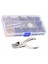 120 Set Snap Darlatıcı Kiti Deri 6 Renkli Metal Pres Saplama Araçları (Yurt Dışından) 4