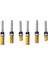 6pcs 1/4 Inç Floş Trim Yönlendirici Bit Desen Bit Üst ve Alt Yatak 1/2 Inç Bıçak Şablonu Kenar Ahşap Düzeltici Kesici (Yurt Dışından) 1