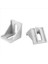20PCS 4040 Alüminyum Köşe Braketler Köşe Bağlantı Açısı 40 x 35 Konektör Bağlantı Eden 4040 Endüstriyel Alüminyum Profil (Yurt Dışından) 2