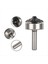 Ahşap Bit Karbür Kesici Için Alt Yatak Yönlendirici Biti Ahşap Freze Kesici ile 8mm Shank Klasik Bit (Yurt Dışından) 4
