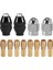 12PCS 0 8-3 2mm Anahtarsız Matkap Ayakkabı Seti 1/32 Ila 1/8 Inç Değiştirme Döner Alet Zımparalama Davul 8 Boyutları Matkap Alet Seti (Yurt Dışından) 1