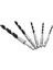 Hss 1/4 Inç Hex Shank Brad Point Twist Matkap Bitler Set Hızlı Değişiklik 5 Pcs 4 - 10MM Ahşap Aletler Için (Yurt Dışından) 2