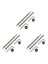 6pcs 1/4 Inç Hex Shank Cep Deliği Matkap Bit + 3/8 (9 5mm) Yedek Twist Adım Matkap Bit Derinlik Durdur Yakası (Yurt Dışından) 1