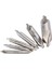 18 Pcs Hss Kombine Merkez Matkaplar Bit Seti Countersink 60 Derece Açısı 5/3/2 5/2/1 5/1 mm (Yurt Dışından) 3