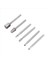 6pcs Hss Döner Çoklu Alet Çapak Yönlendirici Yönlendirici Bit Fabrikası Kesici Eki Dremel Için (Yurt Dışından) 1