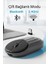 7657 Bluetooth + 2.4 Ghz Optik Şarj Edilebilir Sessiz Tuşlu Kablosuz Mouse 4