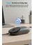 7657 Bluetooth + 2.4 Ghz Optik Şarj Edilebilir Sessiz Tuşlu Kablosuz Mouse 8