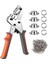 Grommet Alet Kiti Grommet Pres Pense Portatif Bekletme Punch Manual Kitleri Elde Taşınan Kıyafet Makinesi 100 Pc Grommets (Yurt Dışından) 1