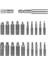 22 Parçalı Hasarlı Vida Çıkarıcı Kiti Kolay Çıkarma Soyulmuş Vidalı Özümleyici Kiti H S S 4341 Sertlik 62-63HRC (Yurt Dışından) 2