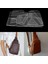 Sling Çantası Akrilik Şablon Deri Desen Akrilik Deri Şablonlar Kapasite Crossbody Sırt Çantası AAB-863 (Yurt Dışından) 2